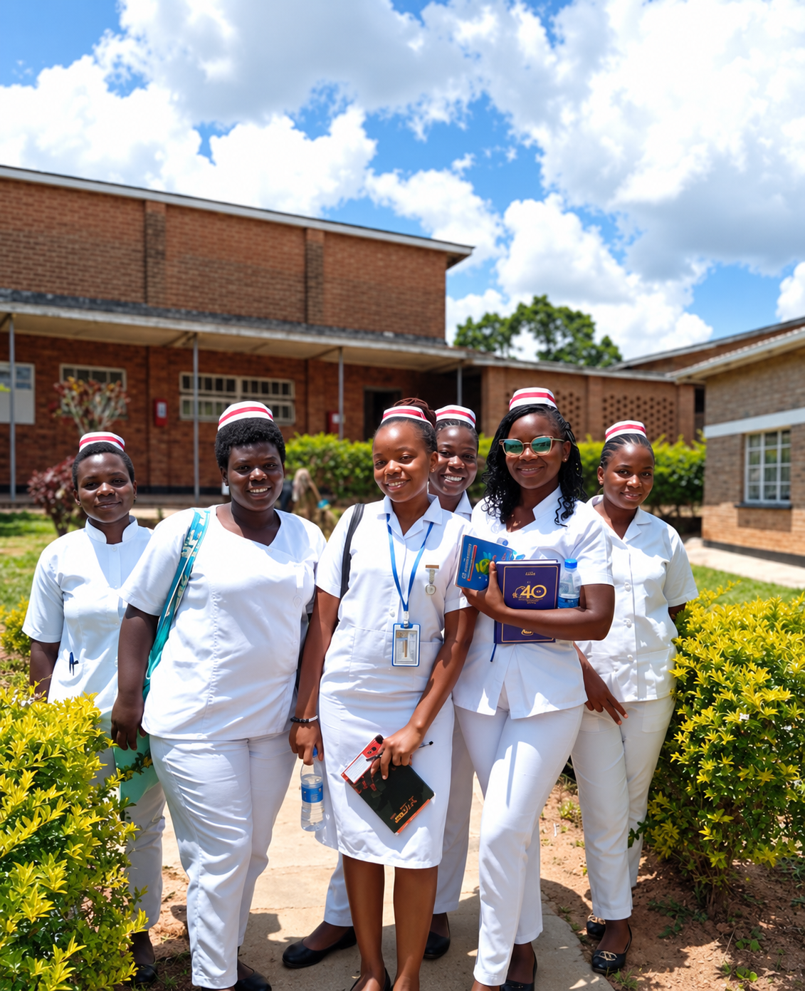 St John's Institute students on campus